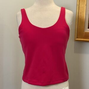 Lululemon Glow Up Tank Pink Size 14 NWT Built-In‎ Bra Sculpting Athletic Top